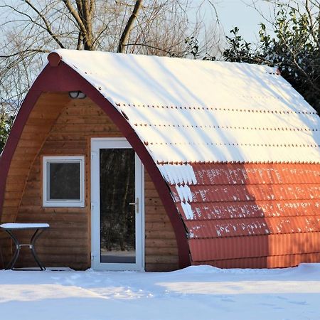 Luxe Eco Pod Op Camping De Stal Drijber Esterno foto