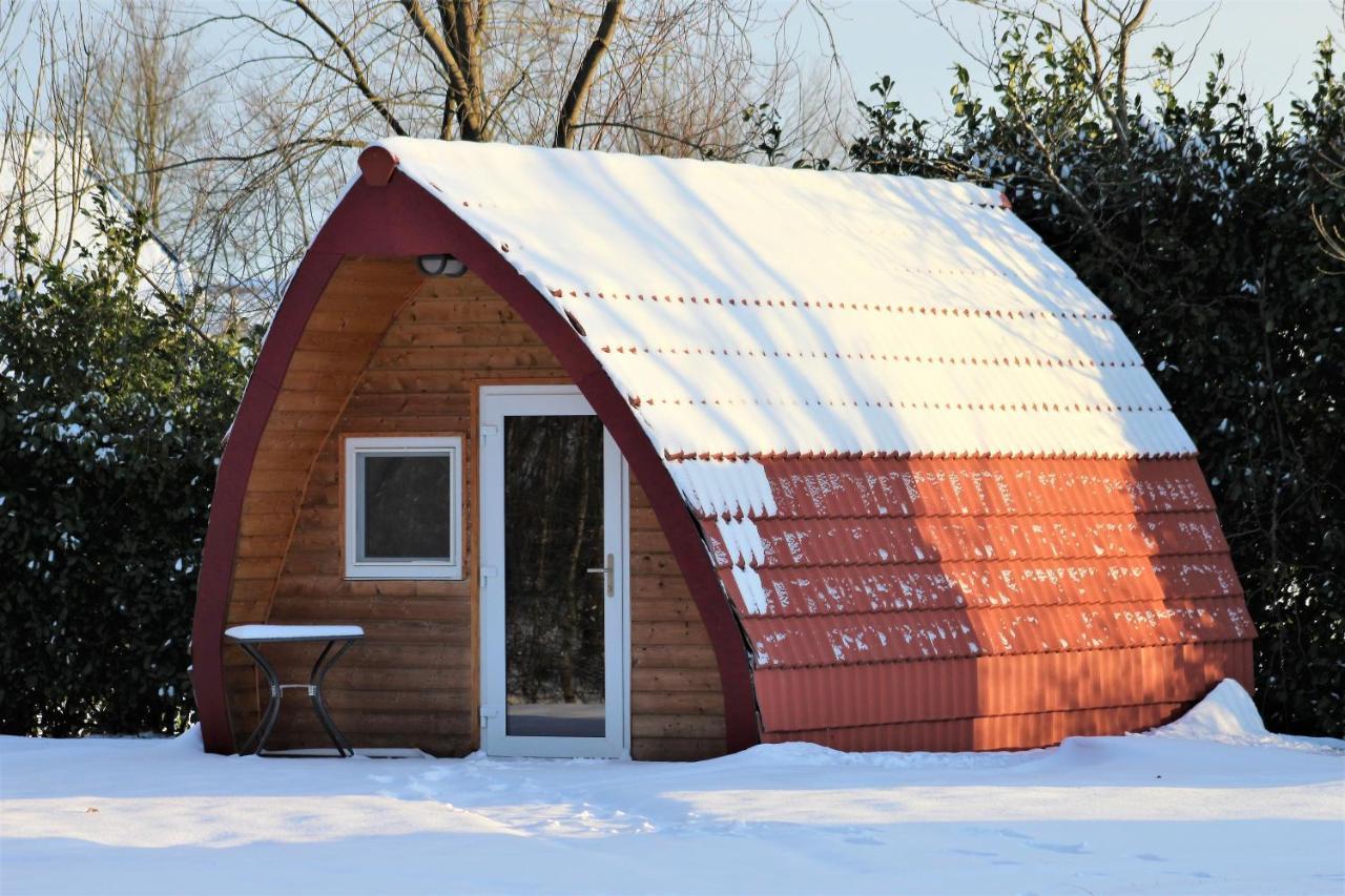 Luxe Eco Pod Op Camping De Stal Drijber Esterno foto