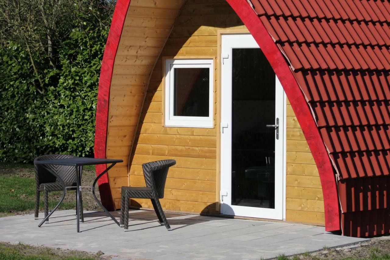 Luxe Eco Pod Op Camping De Stal Drijber Esterno foto