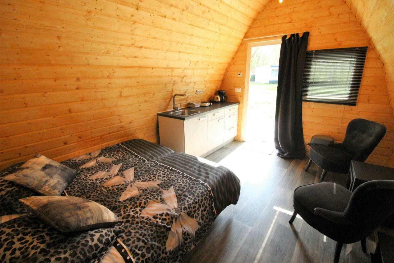 Luxe Eco Pod Op Camping De Stal Drijber Esterno foto
