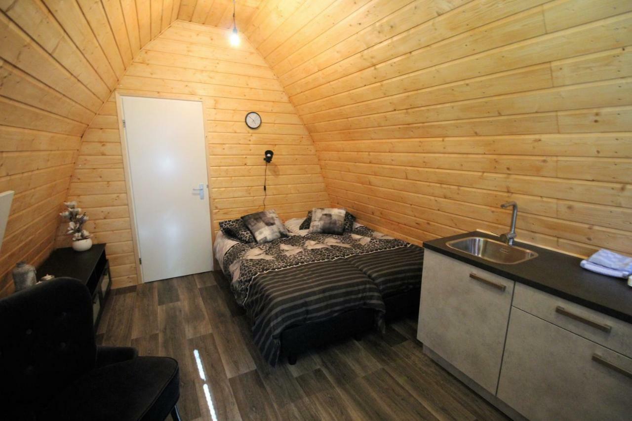 Luxe Eco Pod Op Camping De Stal Drijber Esterno foto
